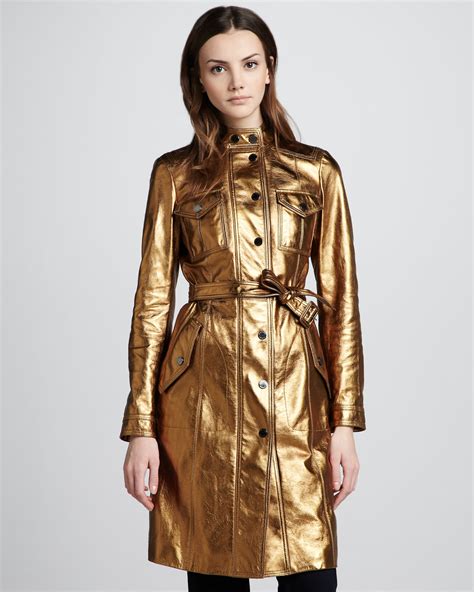 metallic trenchcoat burberry|trenchcoat Burberry female.